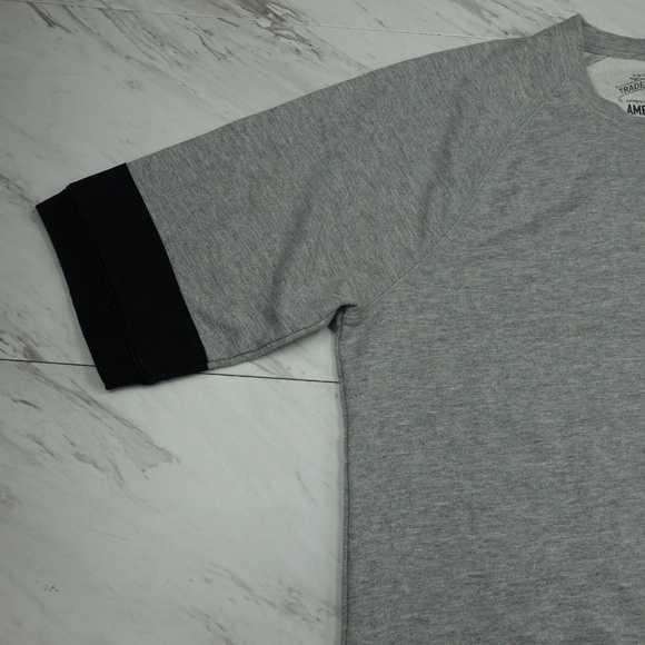 💰America Rag Cie Half Sleeve Gray Sweater - Picture 6 of 6